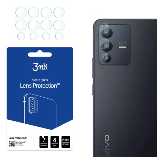 3mk Lens Protection™ hybrid camera glass for Vivo V23 5G