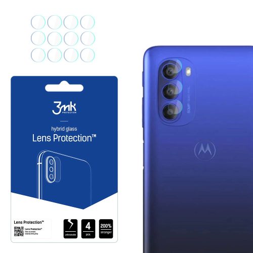 3mk Lens Protection™ hybrid camera glass for Motorola Moto G51 5G