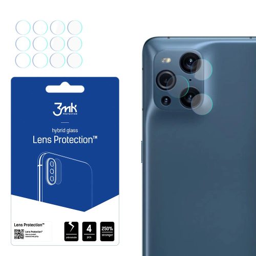 3mk Lens Protection™ hybrid camera glass for Oppo Find X3 Pro 5G