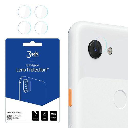 3mk Lens Protection™ hybrid camera glass for Google Pixel 3a