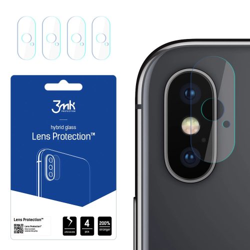 3mk Lens Protection™ hybrid camera glass for iPhone X