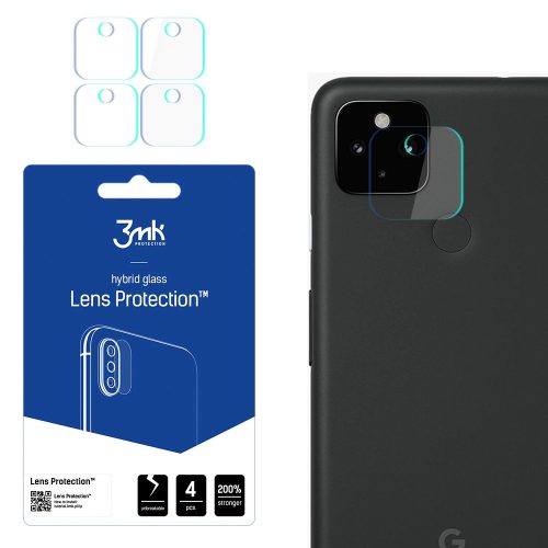 3mk Lens Protection™ hybrid camera glass for Google Pixel 4a