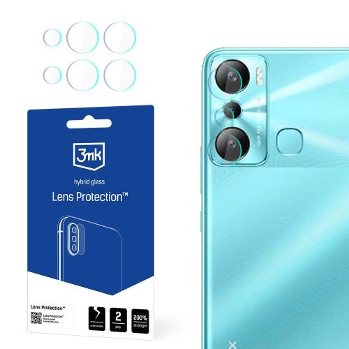 3mk Lens Protection™ hybrid camera glass for Infinix Hot 20