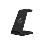 Tech-Protect A8 10W inductive charger in the form of a 3-in-1 stand for smartphone / headphones / smartwatch - black