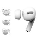 Tech-Protect Ear Tips for AirPods Pro 1 / 2 in sizes S / M / L - white (3 pcs.)