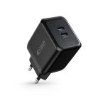 Tech-Protect C35W-2 mains charger 2x USB-C PD 35W - black