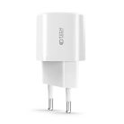 Tech-Protect C20W mini USB-C PD 20W / USB-A QC 3.0 network charger - white