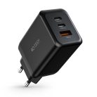 Tech-Protect C65W-2 network charger 2x USB-C PD 65W / USB-A QC 3.0 - black