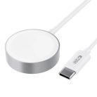 Tech-Protect UltraBoost magnetic inductive charger with USB-C connector for Apple Watch 1.2m - white