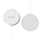 Tech-Protect QI15W-A34 inductive charger with MagSafe with USB-C cable - white