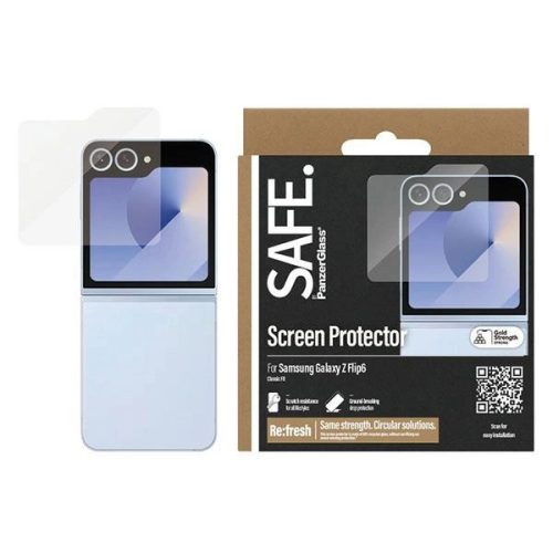 SAFE by PanzerGlass tempered glass for Samsung Galaxy Z Flip 6