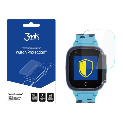 3mk Watch Protection™ v. FlexibleGlass hybrid glass on Garett Kids Spark 4G