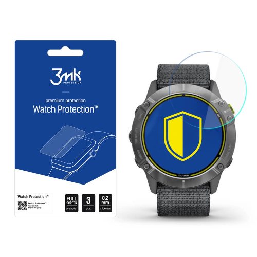 3mk Watch Protection™ v. FlexibleGlass hybrid glass for Garmin Enduro