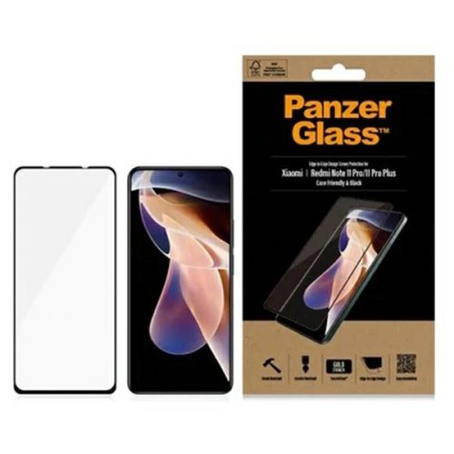 Tempered Glass PanzerGlass E2E Regular for Xiaomi Redmi Note 11 Pro/11 Pro+ 5G - Black