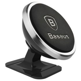   Baseus 360-Forgatható Univerzális Mágneses Autós Tartó Holder  Ezüst