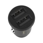 Baseus Grain Car Charger CCALL-ML01 mini charger 2x USB-A 3.1A - black