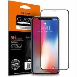 TEMPERED GLASS Spigen GLASS FC IPHONE 11 BLACK