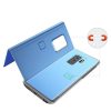 Samsung Galaxy S10e Notesz Tok Clear View Mirror Style Pink