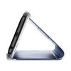 Clear View Notesz Tok Mirror Hivásmutató Funkcióval Samsung Galaxy A50 Ezüst