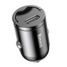 Baseus Tiny Star PPS mini smart car charger USB Type C 30W Quick Charge 3.0 PD 3.0 gray (VCHX-B0G)