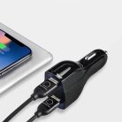 Wozinsky car charger USB x2 and USB C black (WCC-01)