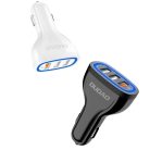 Dudao Car Charger Quick Charge Quick Charge 3.0 QC3.0 2.4A 18W 3x USB Black (R7S black)