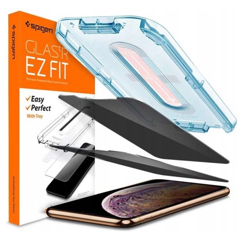 TEMPERED GLASS Spigen ALM GLASS.TR IPHONE 11 PRIVACY