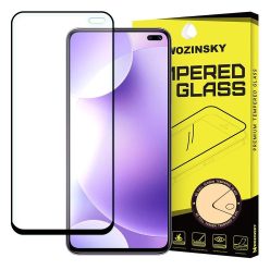   Xiaomi Redmi K30 Kijelzővédő Üveg - Tempered Glass -FULL 3D- Fekete