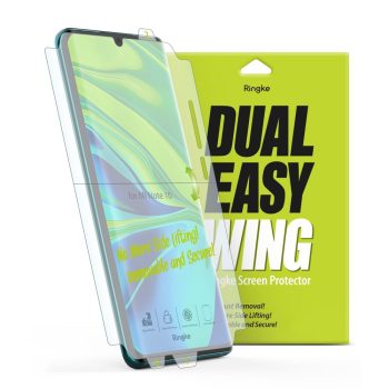 Xiaomi Mi Note 10 Mi Note 10 Pro Ringke Dual Easy Wing 2x Kijelzővédő Fólia FULL DWXI0001   Xiaomi Mi Note 10 Mi Note 10 Pro Ringke Dual Easy Wing 2x Kijelzővédő Fólia FULL DWXI0001