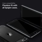 TEMPERED GLASS Spigen GLASS FC 2-PACK IPHONE 7 / 8 / SE 2020 / 2022 BLACK