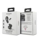 Guess GUTWSJL4GBK TWS Bluetooth headphones + black/black 4G docking station