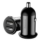 Baseus Grain Pro car charger 2x USB 4.8 A black (CCALLP-01)