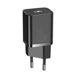   Baseus Super Si 1C fast charger USB Type C 20 W Power Delivery black (CCSUP-B01)