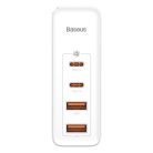 Baseus GaN2 Pro fast charger 100W USB / USB Type C Quick Charge 4+ Power Delivery white (CCGAN2P-L02)