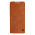 Nillkin Qin leather holster case for Xiaomi Redmi Note 9 4G brown