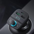 Ugreen FM Transmitter Bluetooth 5.0 MP3 car charger 3x USB TF micro SD 4.8 A black (CD229)