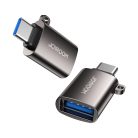 Joyroom USB-A 3.2 Gen 1 (female) - USB-C (male) adapter black (S-H151 Black)