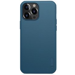   Nillkin Super Frosted Shield reinforced case, cover for iPhone 13 Pro, blue