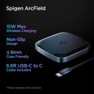 Spigen PF2004 POWERARC WIRELESS CHARGER 15W BLACK