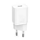 Baseus Super Si 1C fast charger USB Type C 20 W Power Delivery white (CCSUP-B02)