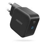 Choetech GaN USB Type C wall charger 61W Power Delivery black (Q6006)