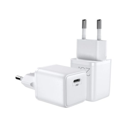 Joyroom fast wall charger USB Type C 25W 3A EU plug white (L-P251)