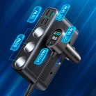 Joyroom JR-CL06 9in1 car charger 154W 5x USB-A / USB-C / 3x cigarette lighter socket PD QC PPS - black