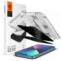   TEMPERED GLASS Spigen GLAS.TR "EZ FIT" 2-PACK IPHONE 13 / 13 PRO PRIVACY