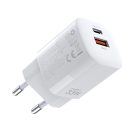 Choetech fast charger GaN USB / USB Type C PD QC 33W white (PD5006)