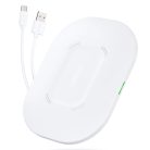 Choetech Qi 15W wireless charger + USB cable - USB Type C 1m white (T550-F-V2)