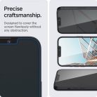 TEMPERED GLASS Spigen GLAS.TR SLIM IPHONE 13 / 13 PRO / 14 PRIVACY