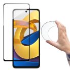 Wozinsky Full Cover Flexi Nano Glass Film Tempered Glass With Frame Xiaomi Poco M4 Pro 5G Transparent