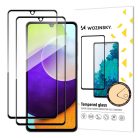 Wozinsky Set of 2x Super Strength Full Glue Tempered Glass Full Screen with Frame Case Friendly Samsung Galaxy A33 5G Black