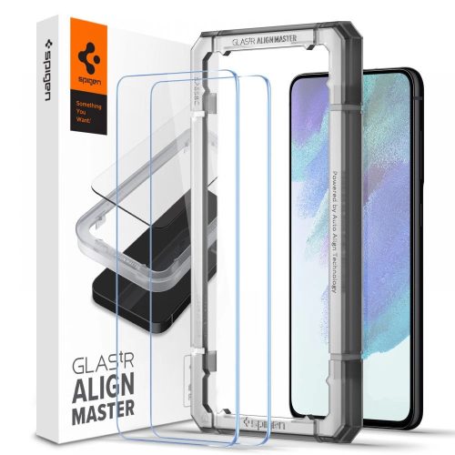 TEMPERED GLASS Spigen ALM GLAS.TR 2-PACK GALAXY S21 FE